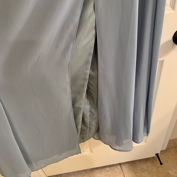 Jenny Yoo Kiara Dress in Mayan Blue - Picture 7 of 9